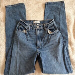 abercrombie 90s straight jeans